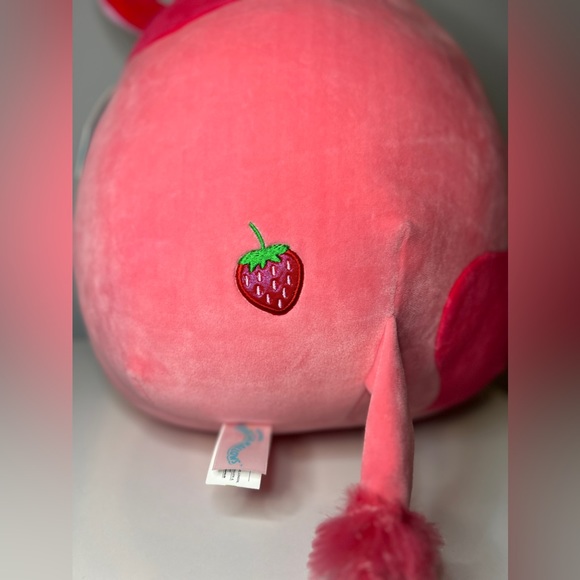 12” Calynda the Strawberry 🍓 Cow Squishmallow - Picture 8 of 10